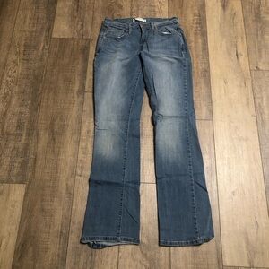 Levi Womens Jeans 4 515 boot cut mid rise blue denim pant 28x31